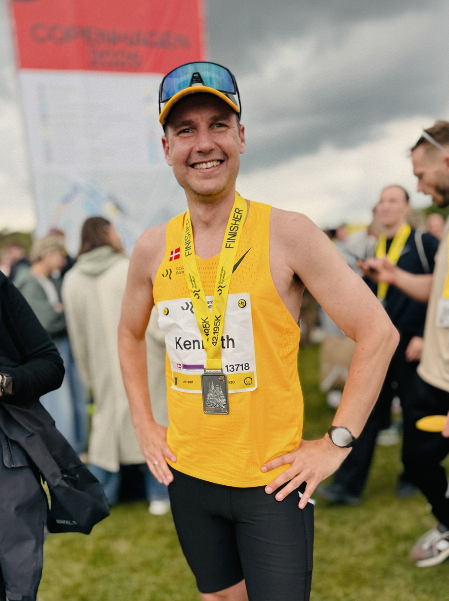 Finisher medal portrait